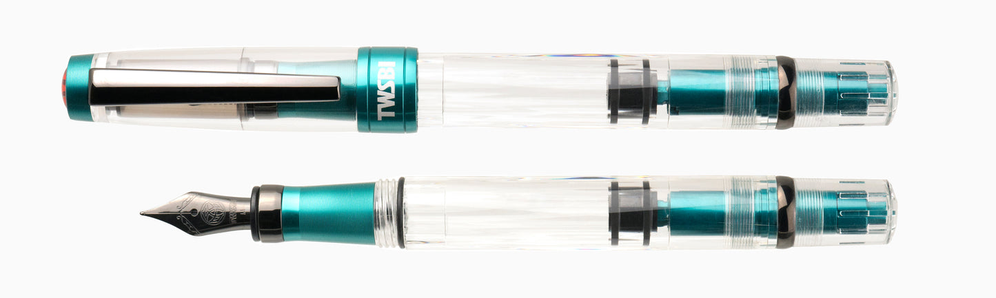 Twsbi | Diamond 580 AL R | Caribbean with Onyx