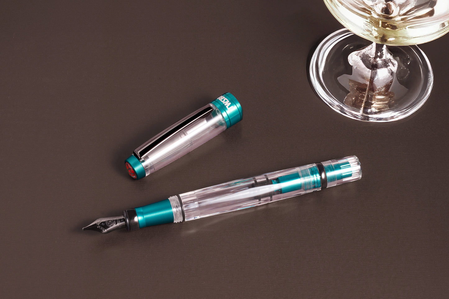 Twsbi | Diamond 580 AL R | Caribbean with Onyx