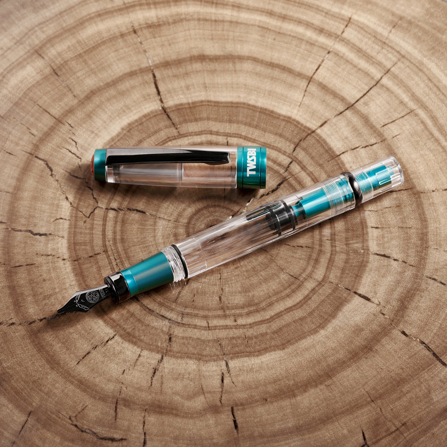Twsbi | Diamond 580 AL R | Caribbean with Onyx