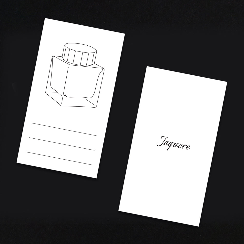Impression Paper | Ink Color Chart Card | Vertical