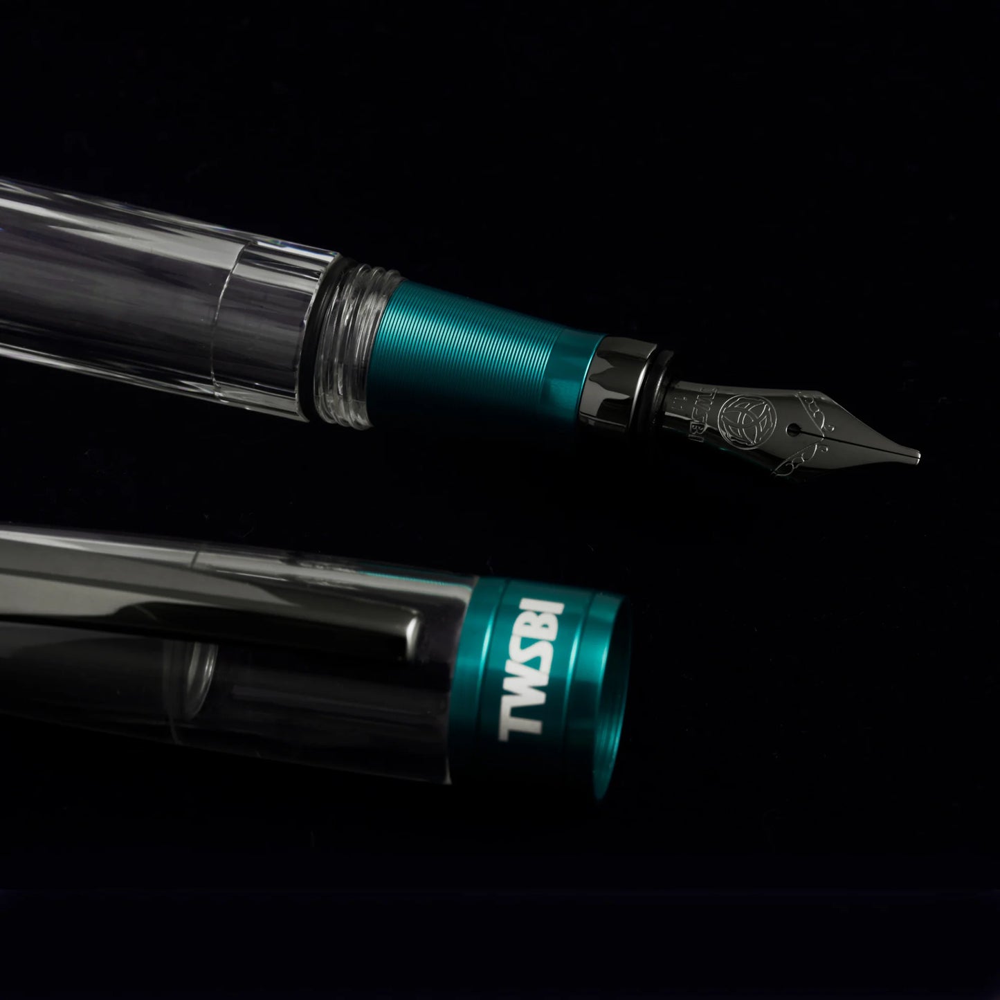 Twsbi | Diamond 580 AL R | Caribbean with Onyx