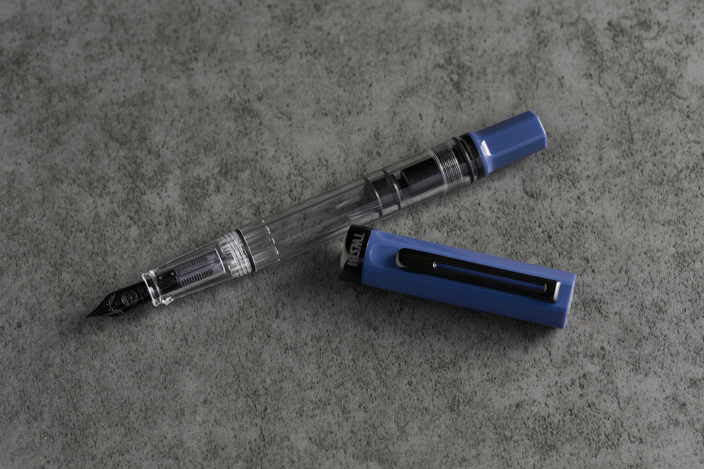 Twsbi | ECO | Slate Blue with Onyx