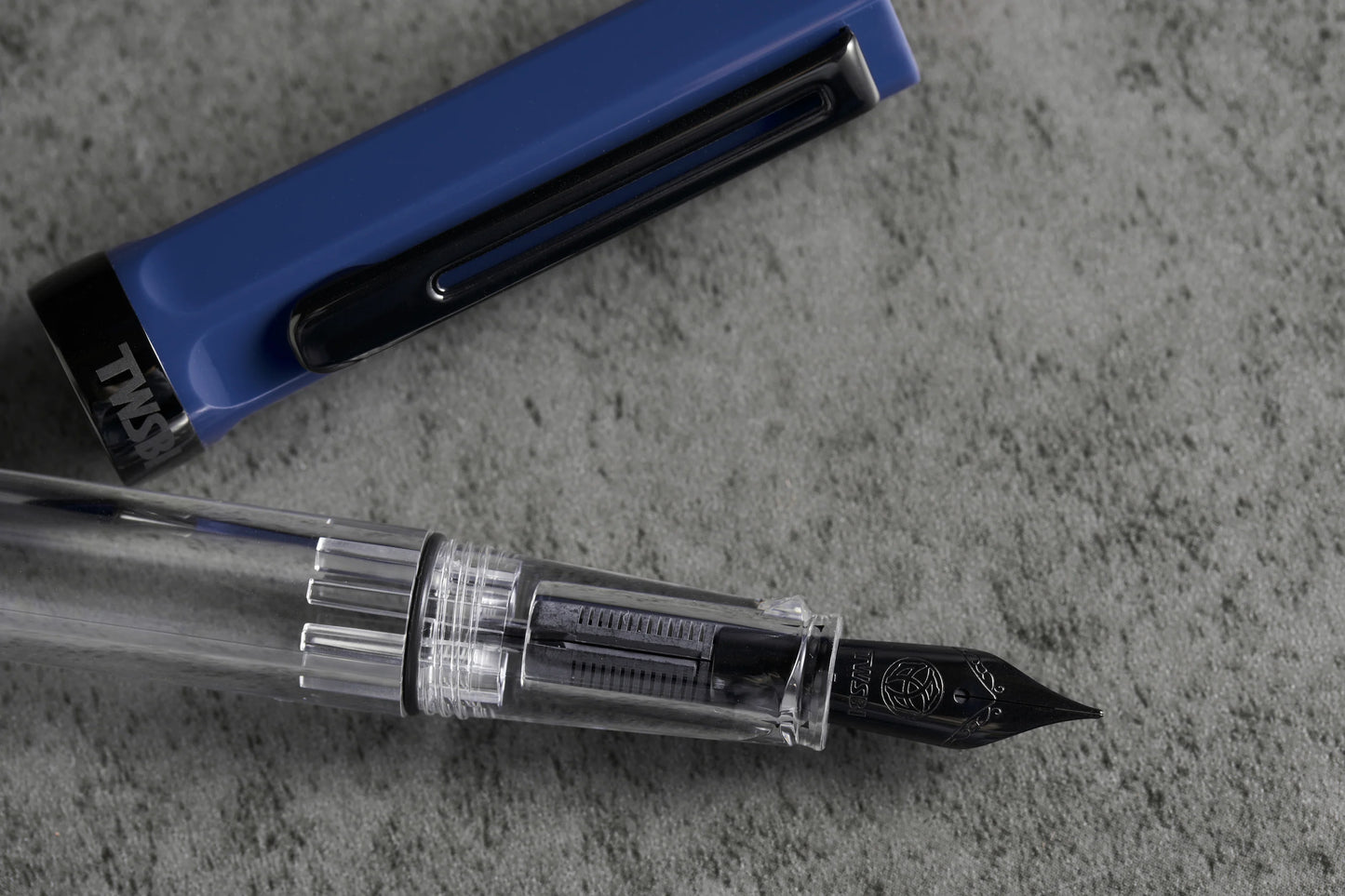 Twsbi | ECO | Slate Blue with Onyx