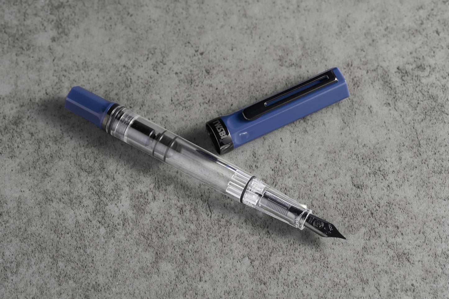 Twsbi | ECO | Slate Blue with Onyx