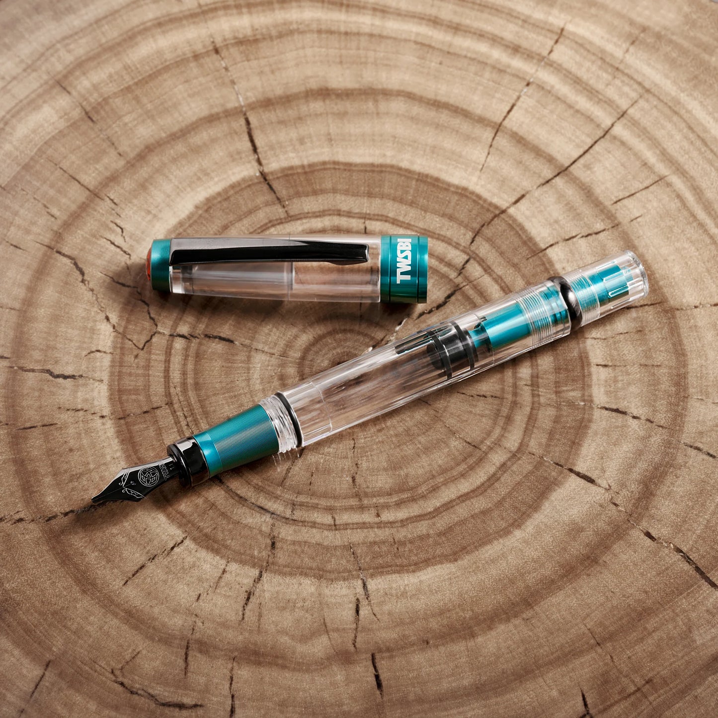 Twsbi | Diamond 580 AL R | Caribbean with Onyx