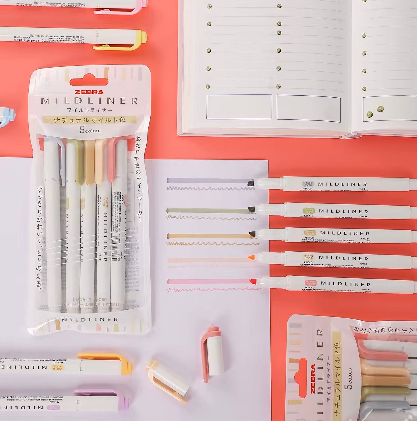 Zebra Mildliners | Kind Mild