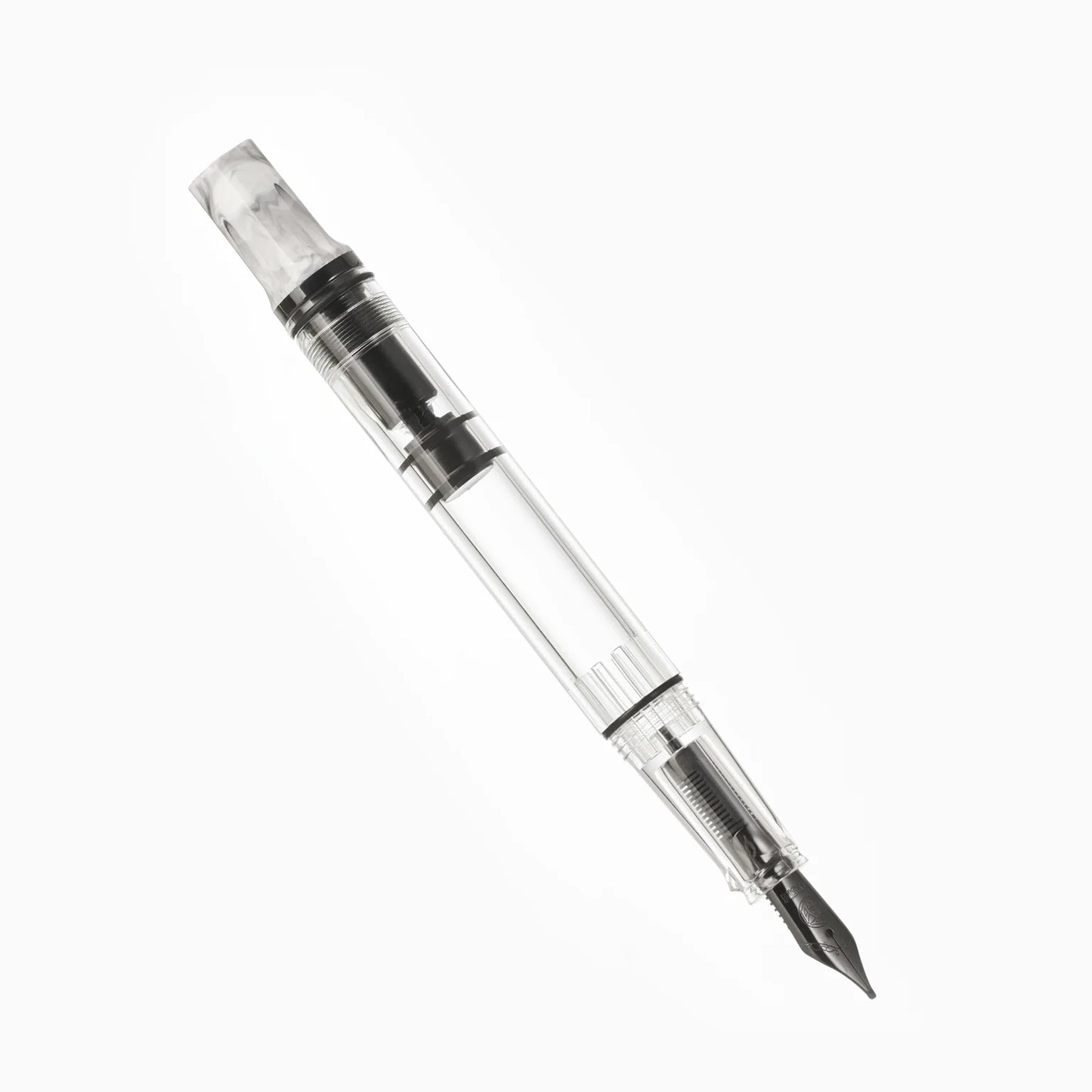 Twsbi | ECO | Carrara with Onyx