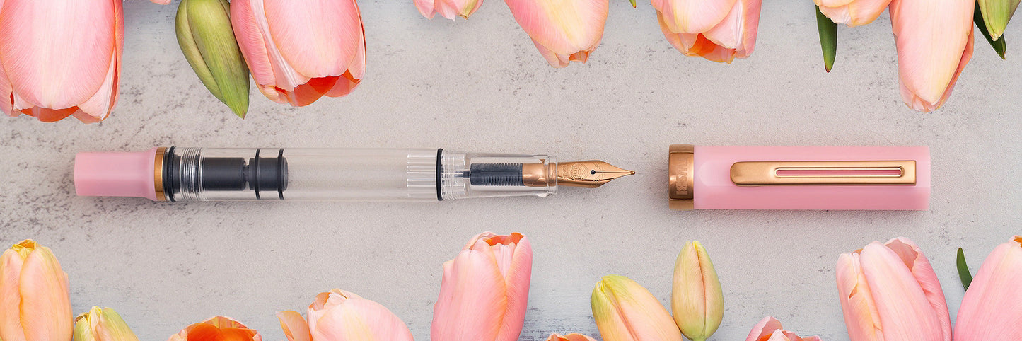 Twsbi | ECO | Pink Lemonade with Bronze