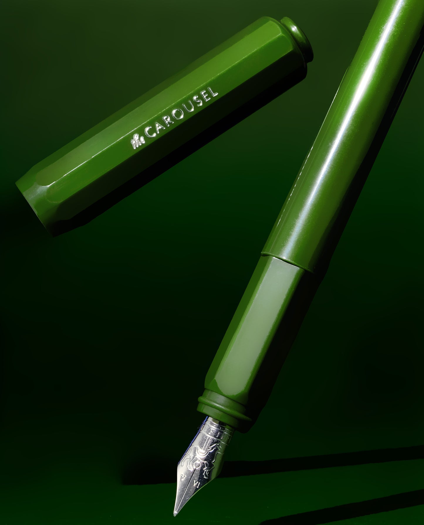 The Carousel Fountain Pen - Brilliant Beanstalk