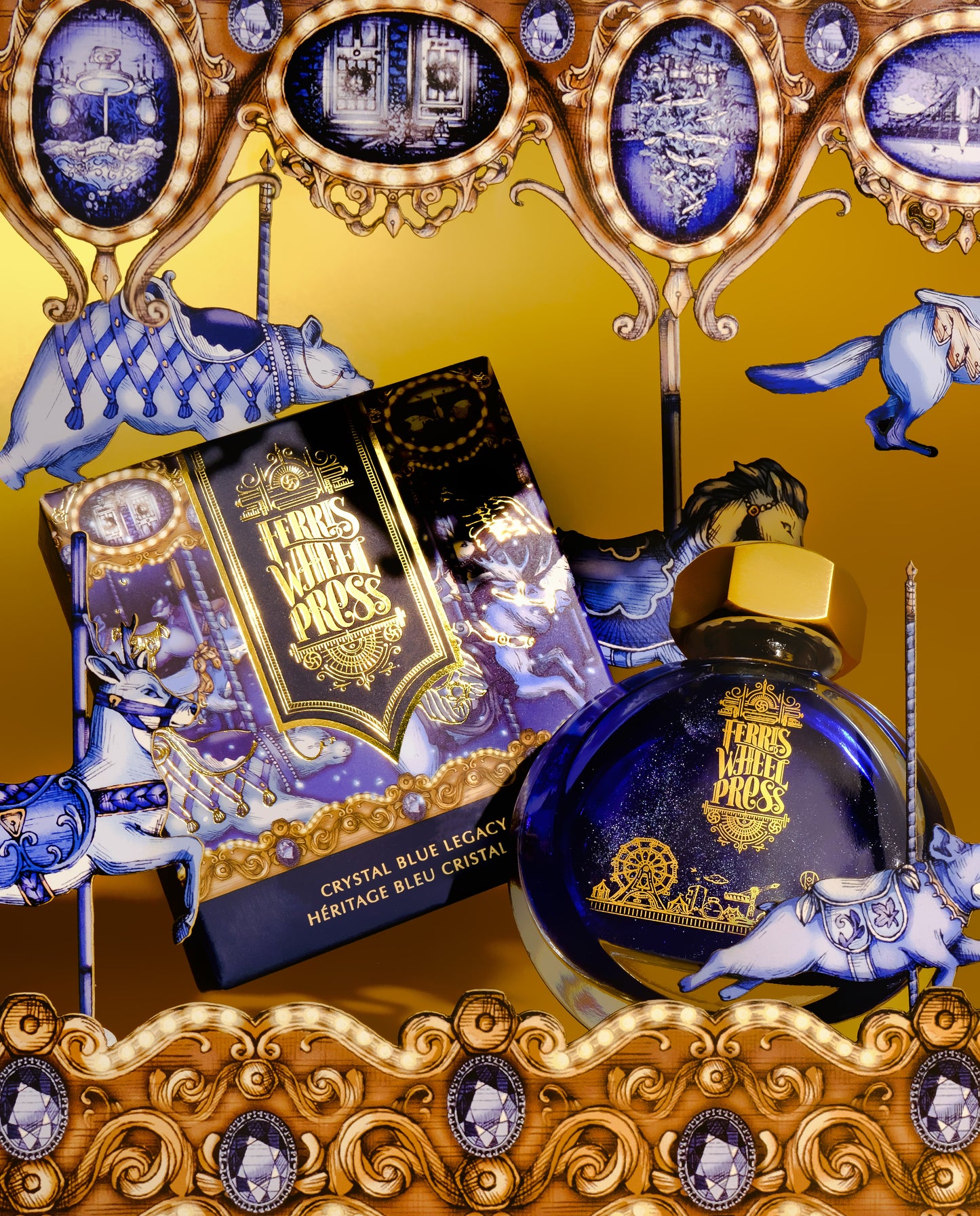 Frosted Carnival Collection | Crystal Blue Legacy 38ml