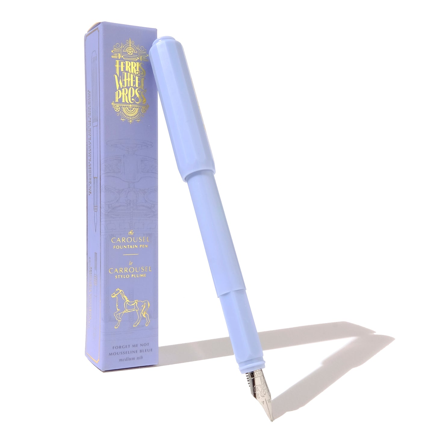 The Carousel Fountain Pen - Forget me not