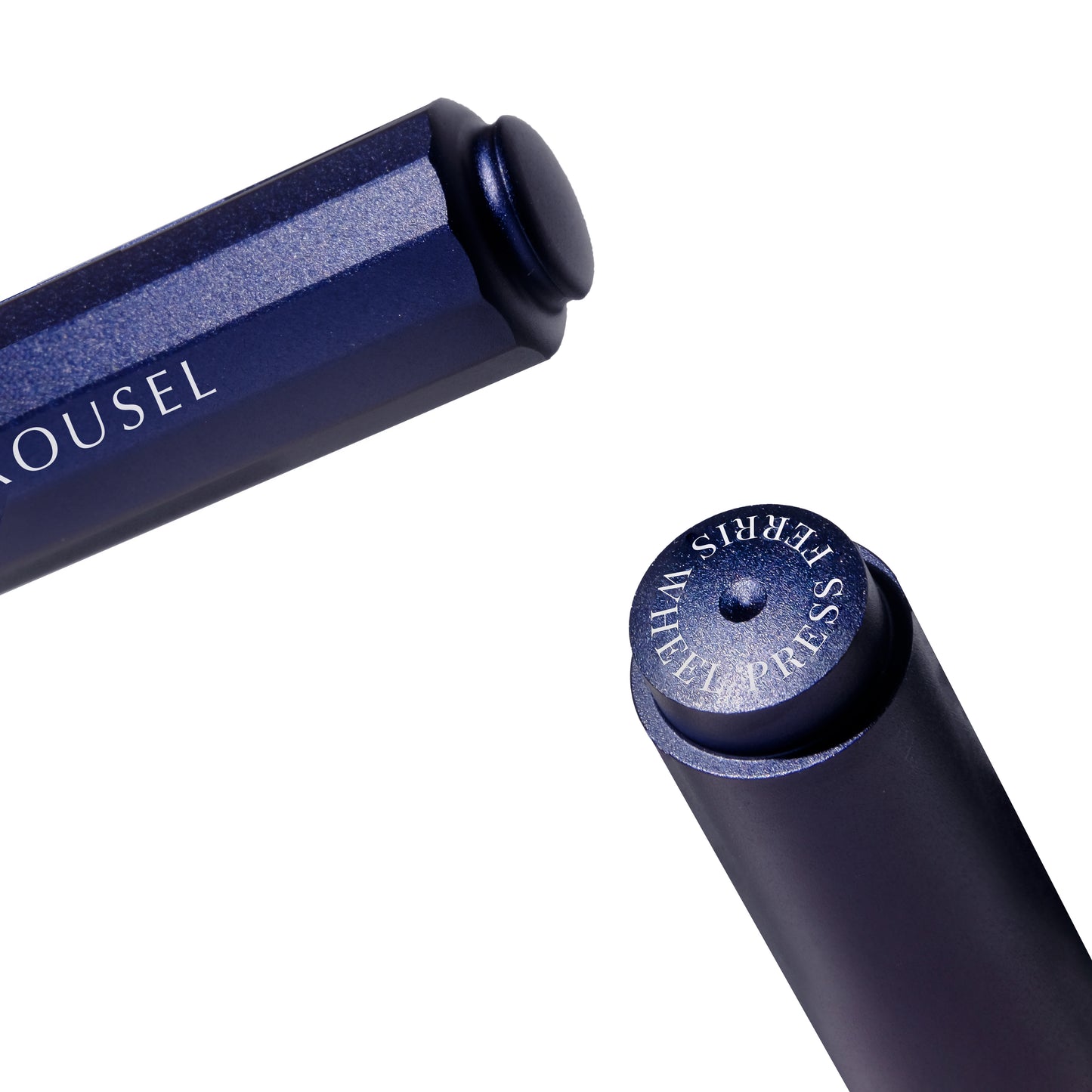 Aluminum Carousel Fountain Pen - Glistening Glass