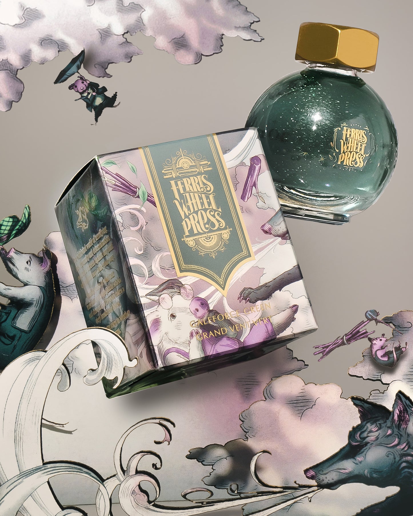 FerriTales | The Three Little Pigs - Galeforce Green 20ml