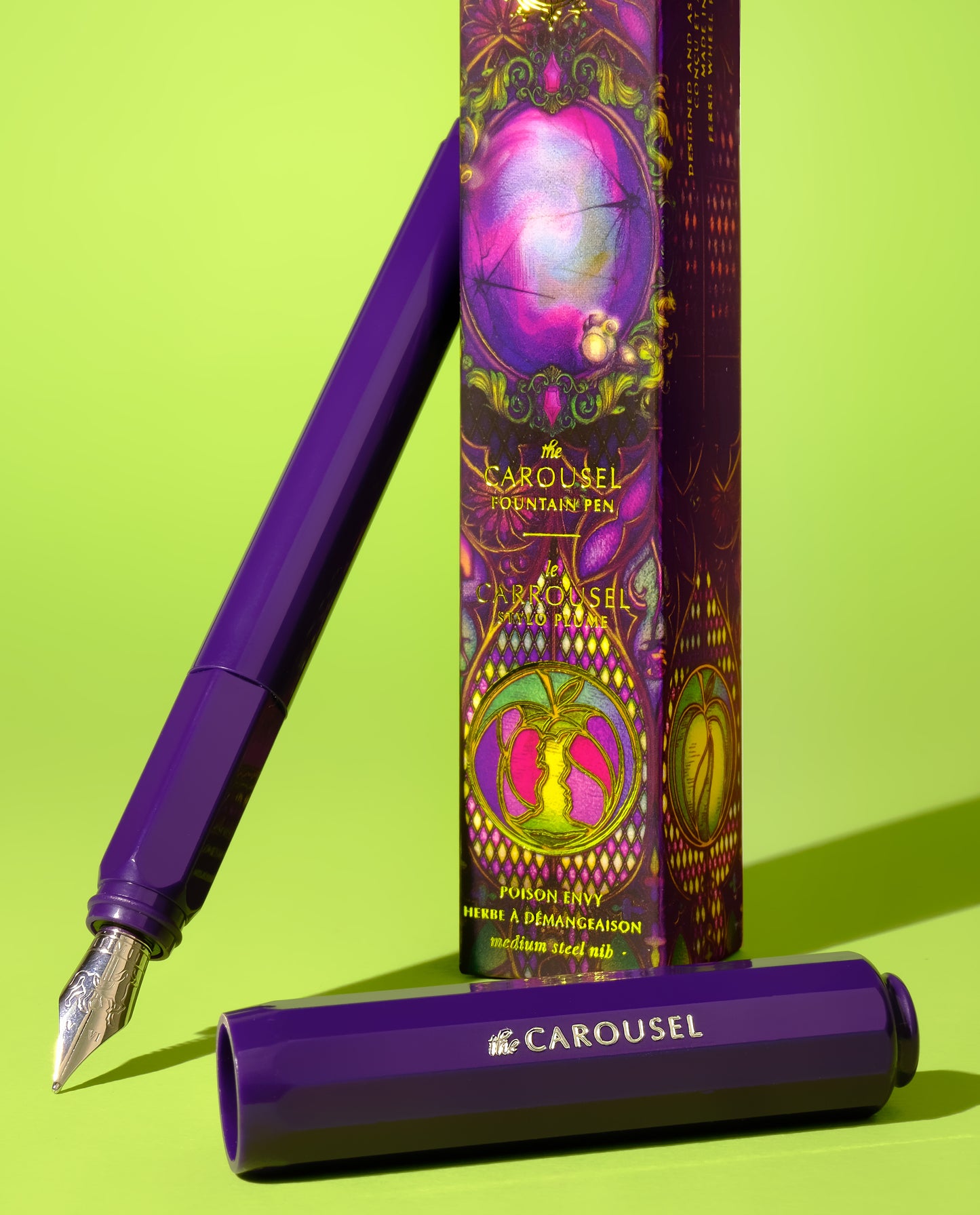 The Carousel Fountain Pen - Poison Envy