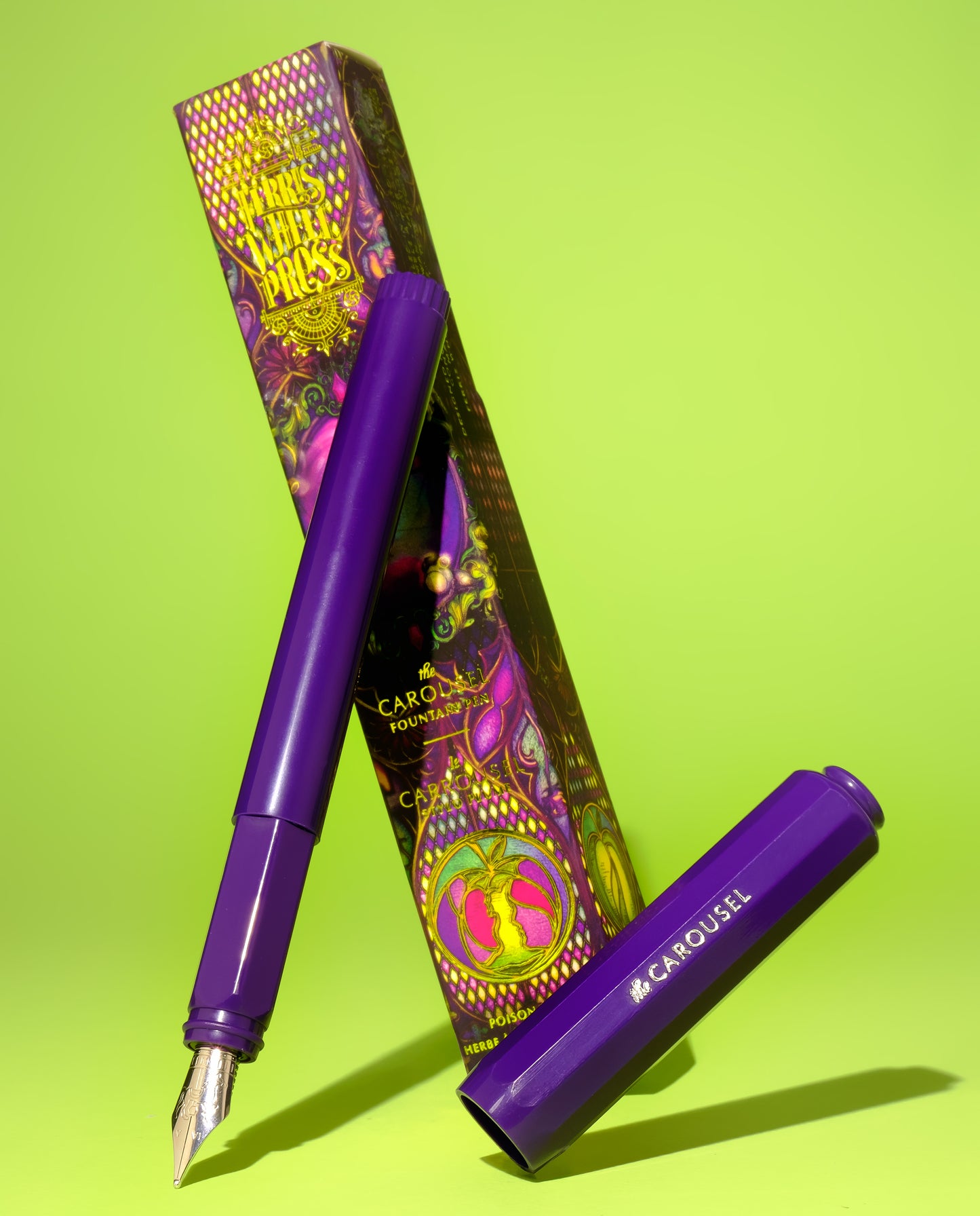 The Carousel Fountain Pen - Poison Envy