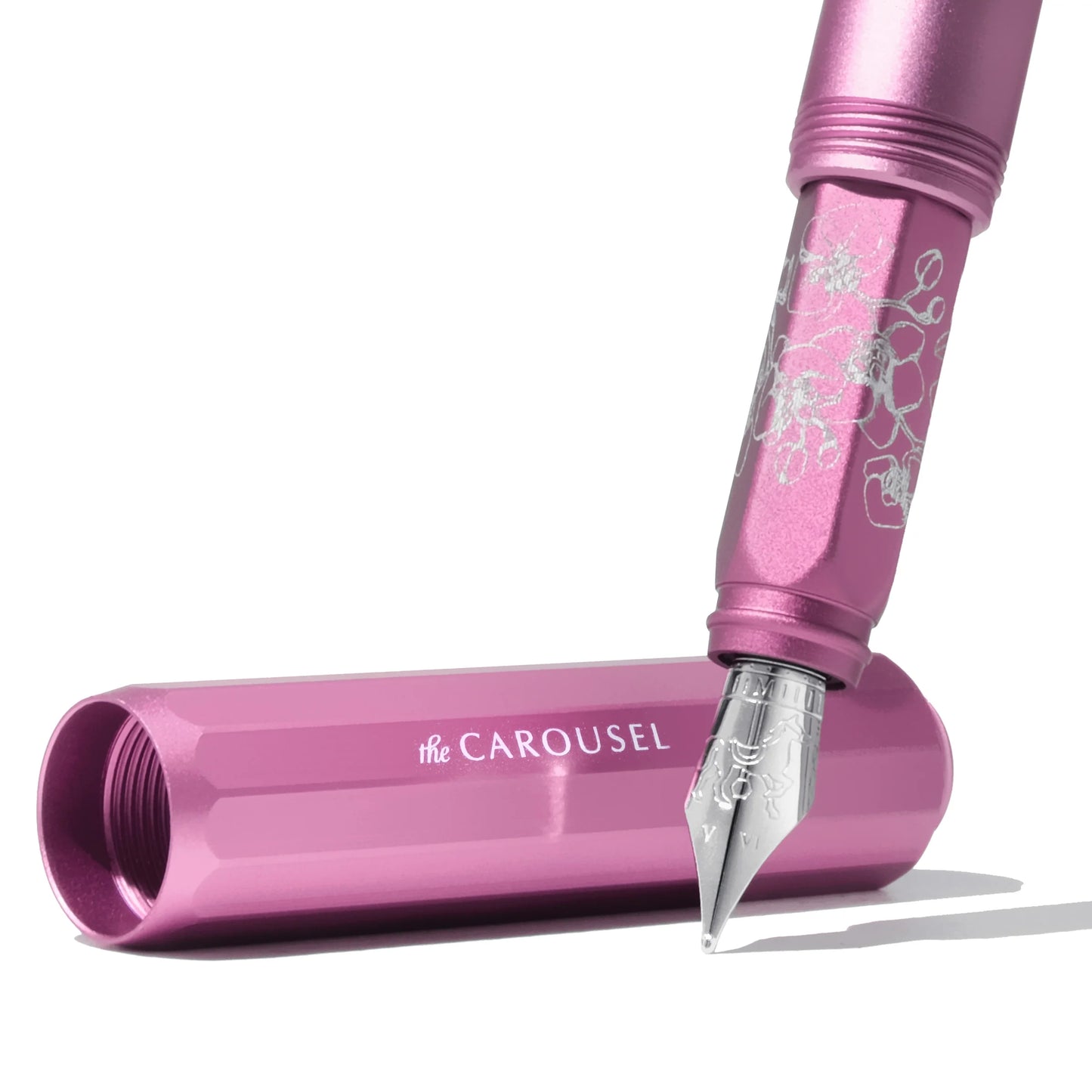 Aluminum Carousel Fountain Pen - Fête Chinoise