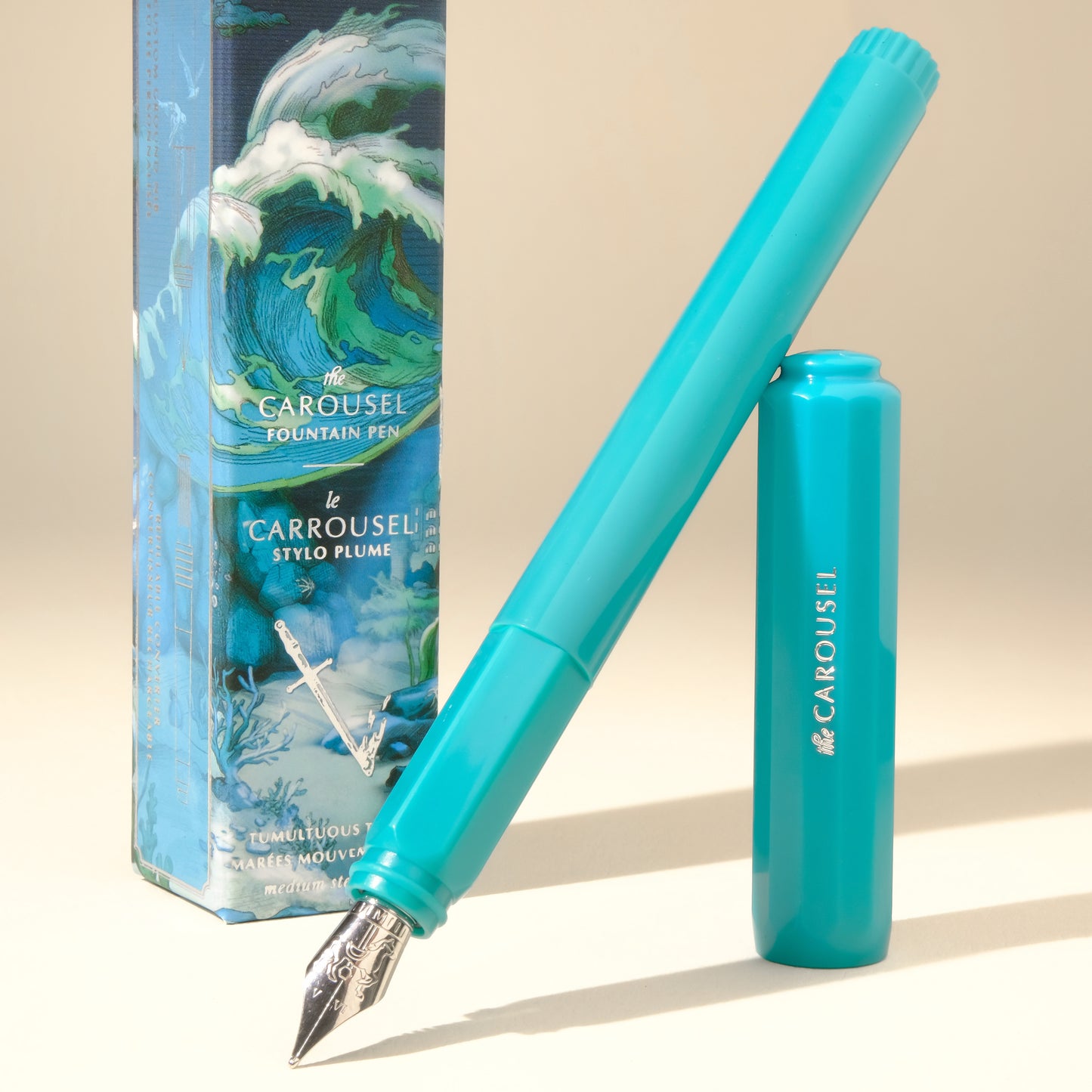 The Carousel Fountain Pen - Tumultuous Tides