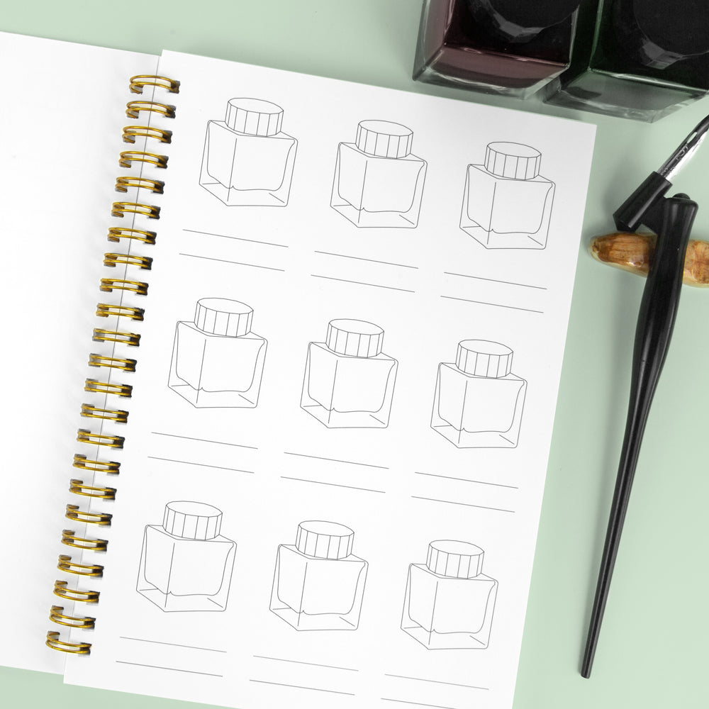 Impression Paper | Ink Color Swatch Book