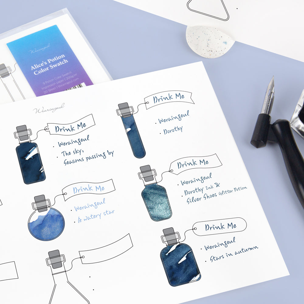 Impression Paper | Alice's Potion Ink Color Swatch