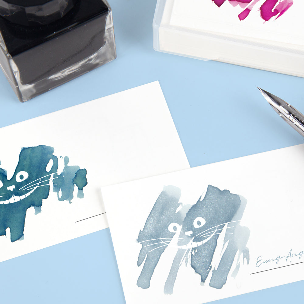 Impression Paper | Smile Cat Ink Swatch Card