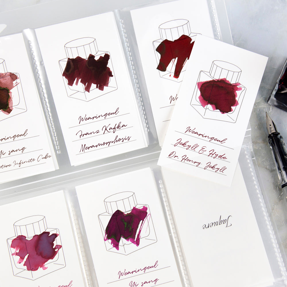 Impression Paper | Ink Color Chart Card | Vertical
