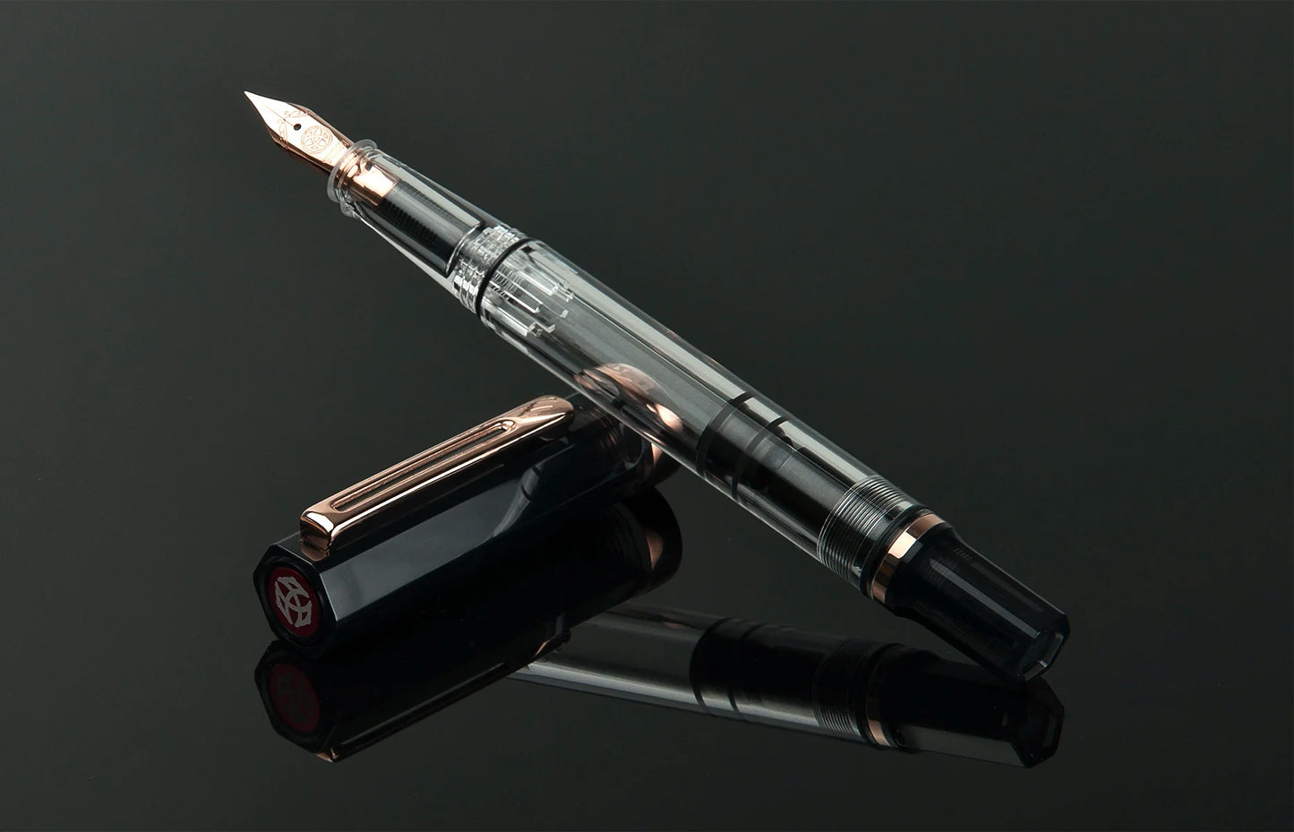 Twsbi | ECO | Smoke with Rose Gold