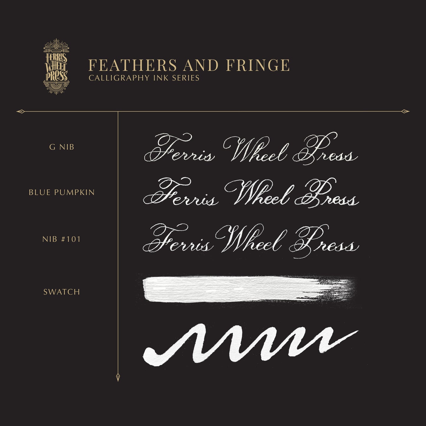 Calligraphy Ink | Feathers and Fringe 28ml
