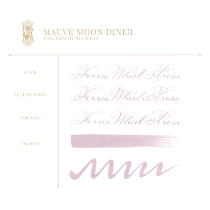 Calligraphy Ink | Mauve Moon Diner 28ml