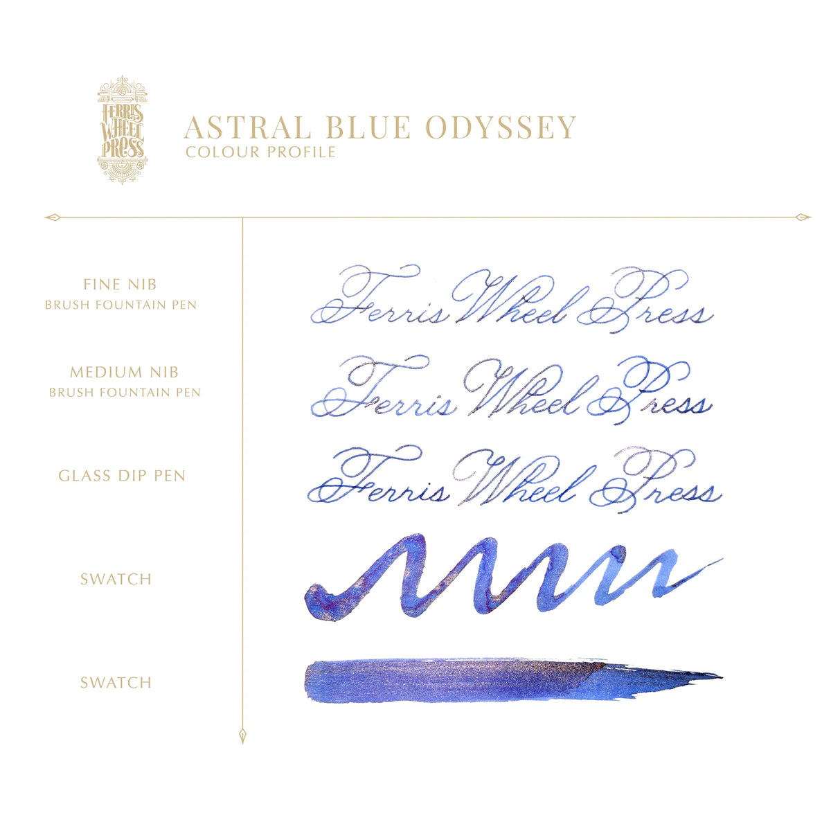The Masque Pen & Ink Set | Coral