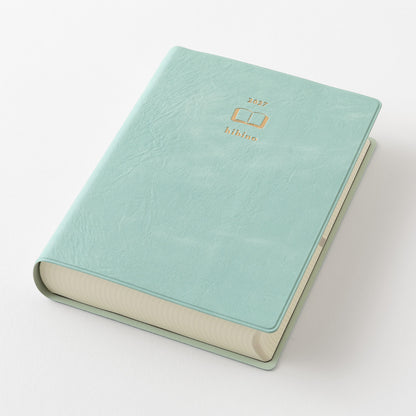 Midori Hibino 2027 Mint (Blue Green) | Agenda diaria A6