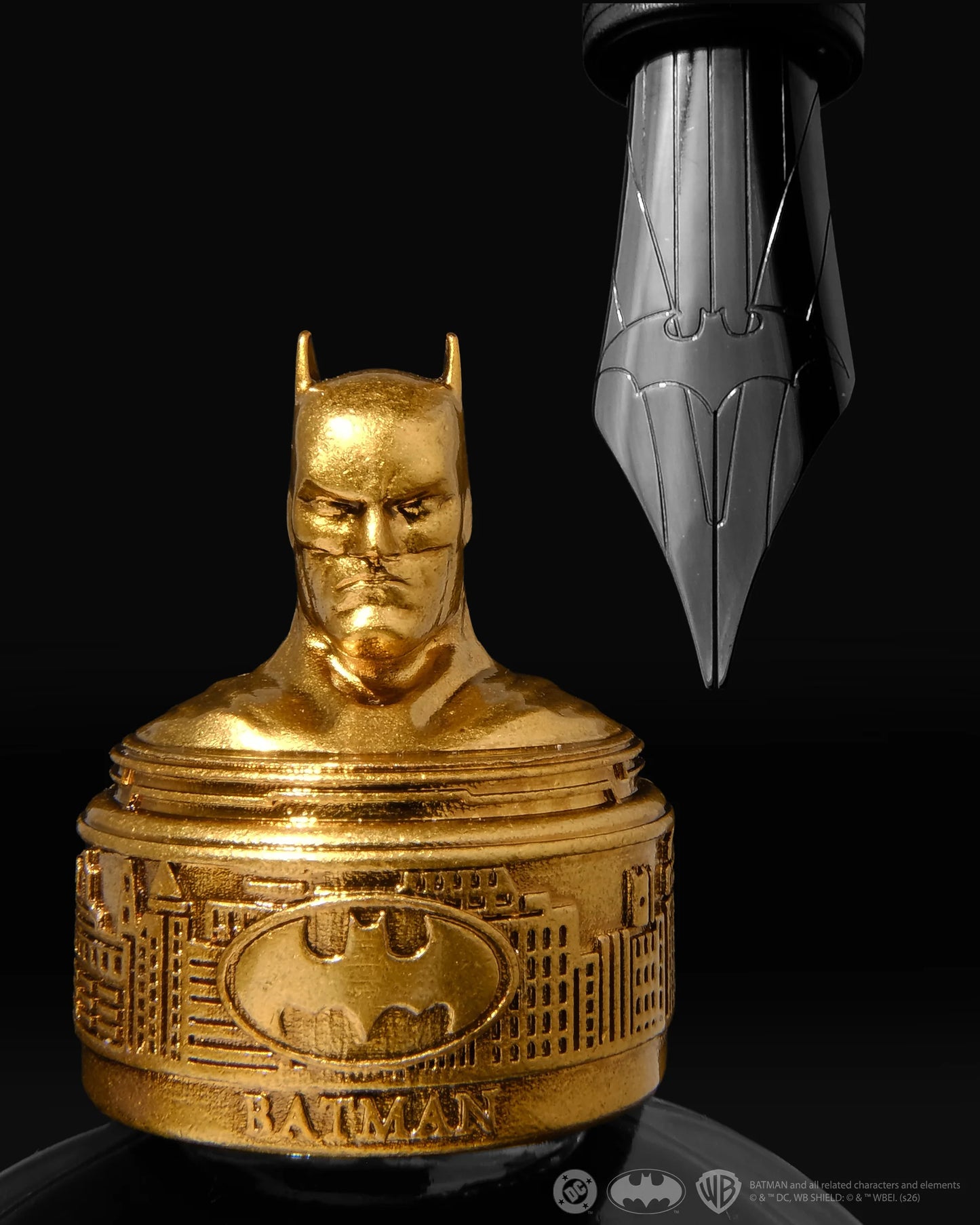 Licencias oficiales | Warner Bros. | Shadows over Gotham City | Limited Edition Pen and Ink Set | Batman
