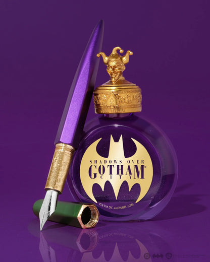 Licencias oficiales | Warner Bros. | Shadows over Gotham City | Limited Edition Pen and Ink Set | Joker