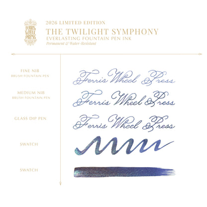 FerriTales | 2026 Limited Edition - Everlasting Fountain Pen Ink | Twilight Symphony 20ml