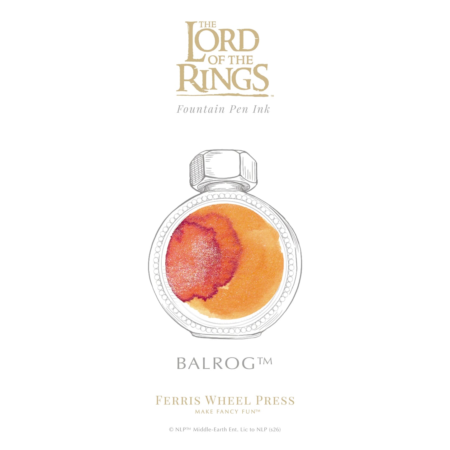 Licencias Oficiales | Warner Bros. | The Lord of the Rings | 25th Anniversary Edition | Balrog 38ml