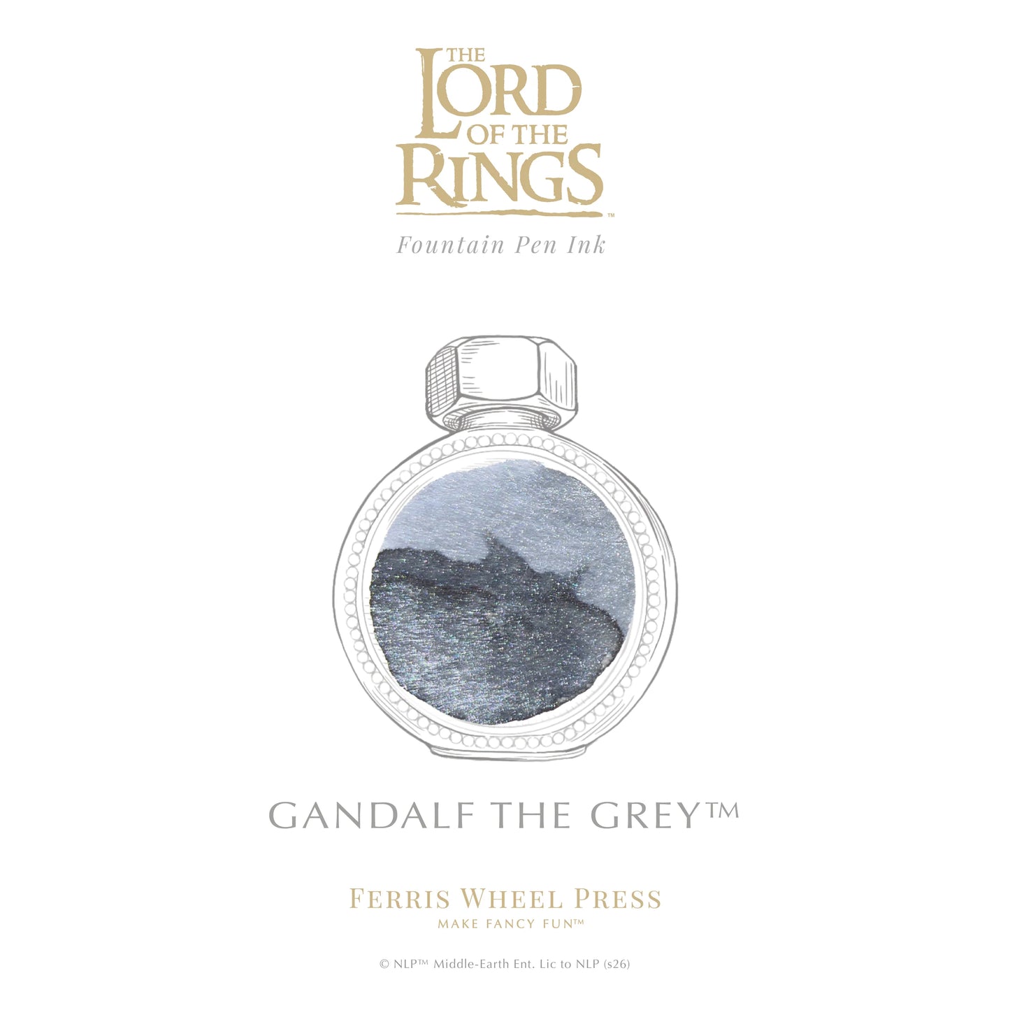 Licencias Oficiales | Warner Bros. | The Lord of the Rings | 25th Anniversary Edition | Gandalf the Grey 38ml