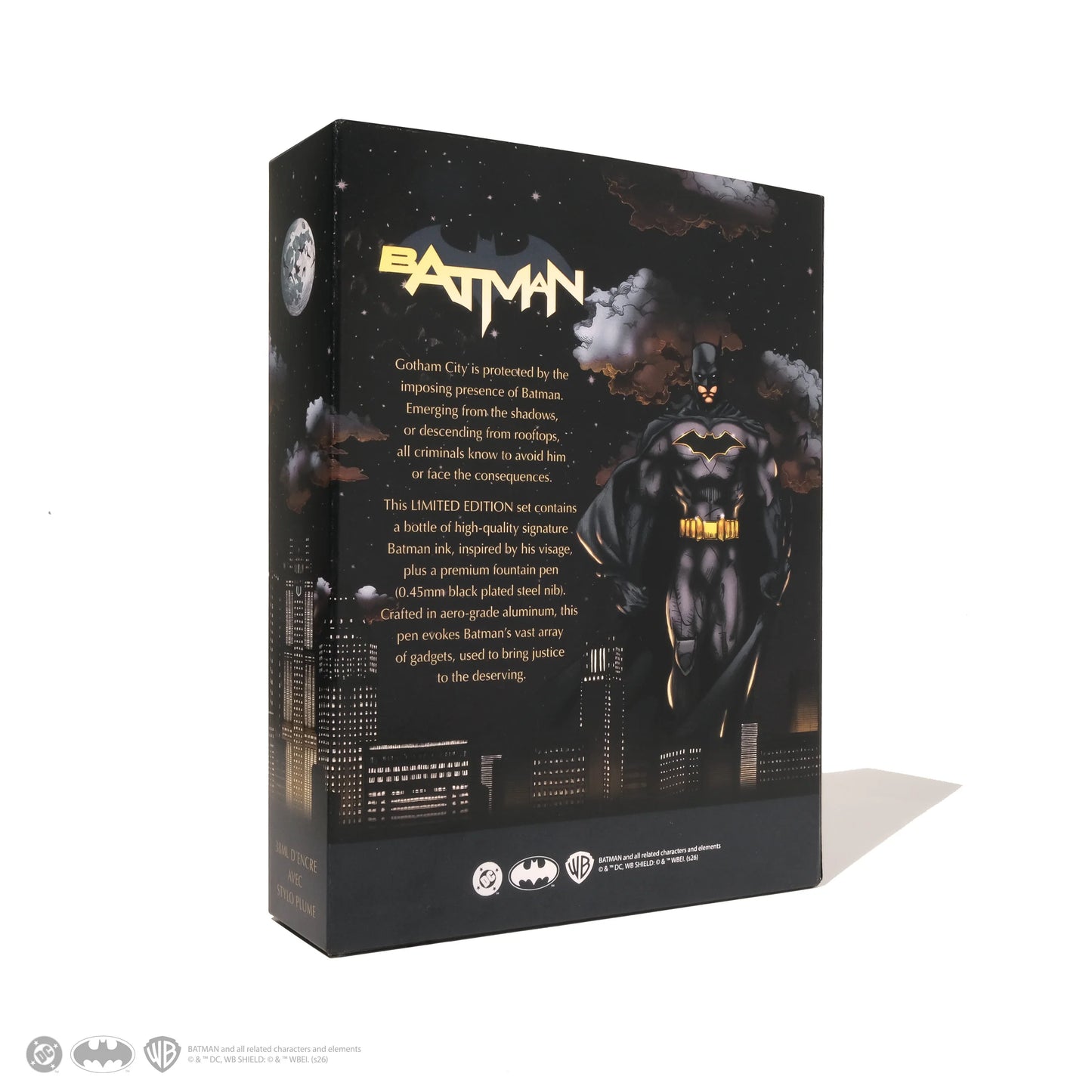 Licencias oficiales | Warner Bros. | Shadows over Gotham City | Limited Edition Pen and Ink Set | Batman