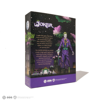 Licencias oficiales | Warner Bros. | Shadows over Gotham City | Limited Edition Pen and Ink Set | Joker