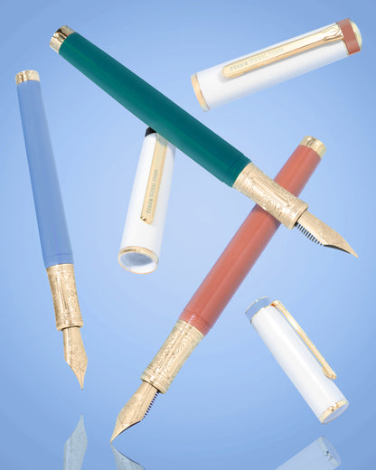 The Masque Pen & Ink Set | Blue
