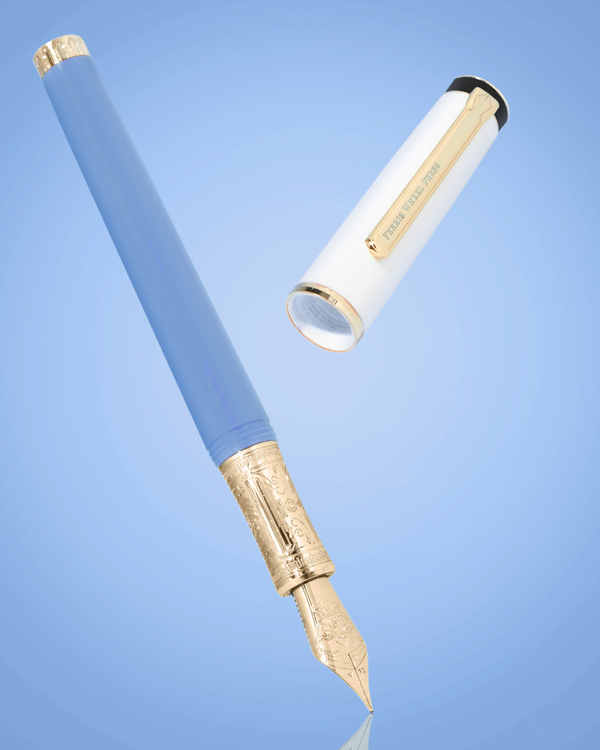 The Masque Pen & Ink Set | Blue