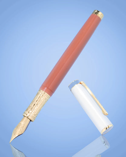 The Masque Pen & Ink Set | Coral