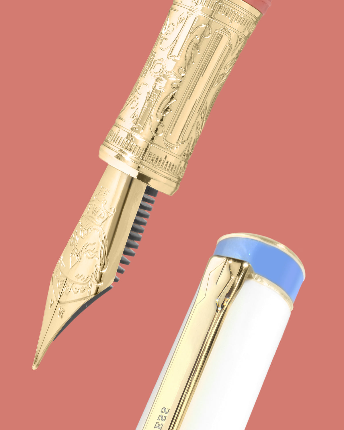 The Masque Pen & Ink Set | Coral