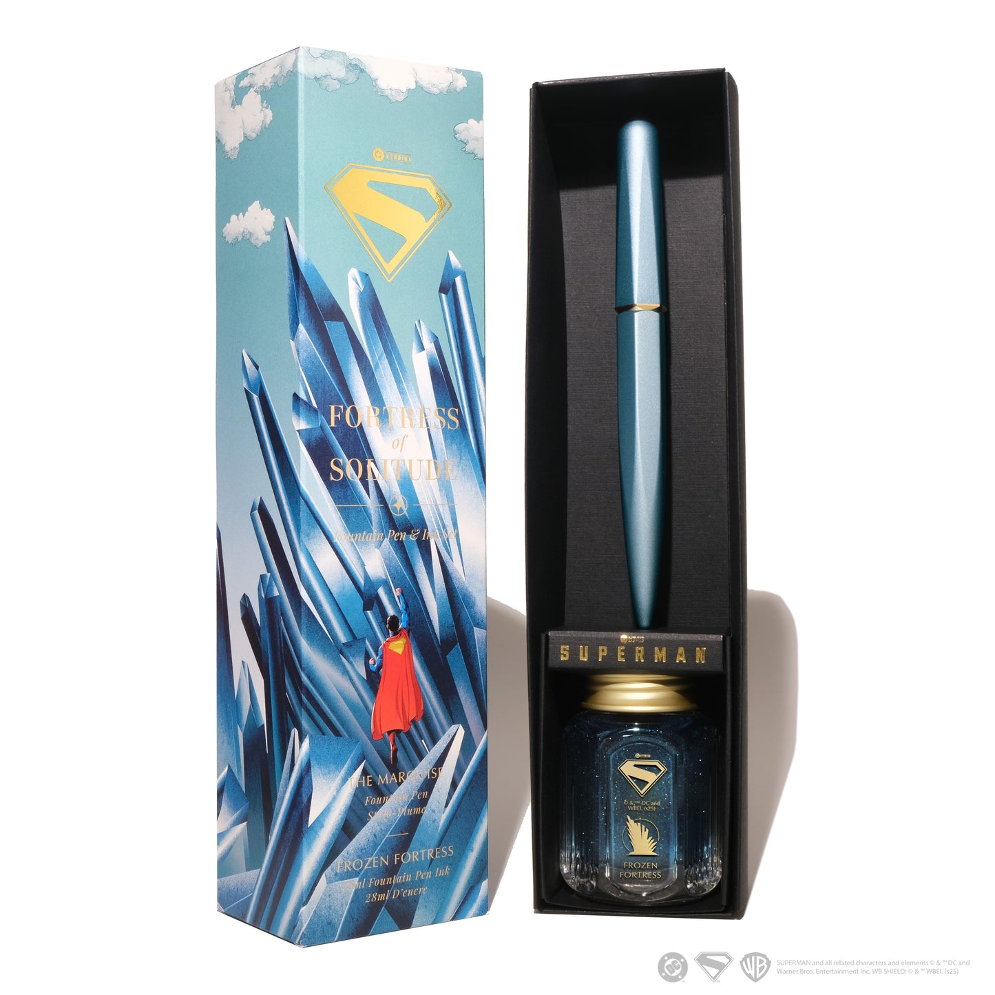 Licencias oficiales | Warner Bros. | Superman | Pen and Ink Set | Fortress of Solitude