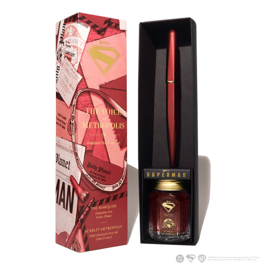 Licencias oficiales | Warner Bros. | Superman | Pen and Ink Set | The Voice of Metropolis