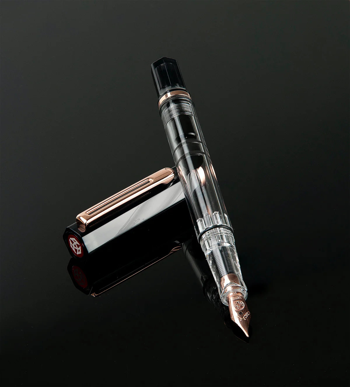 Twsbi | ECO | Smoke with Rose Gold