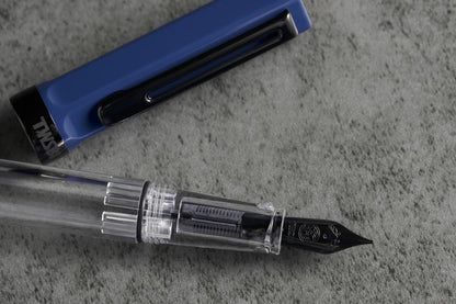 Twsbi | ECO | Slate Blue with Onyx