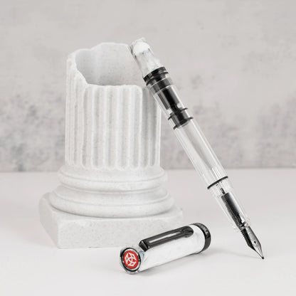 Twsbi | ECO | Carrara with Onyx