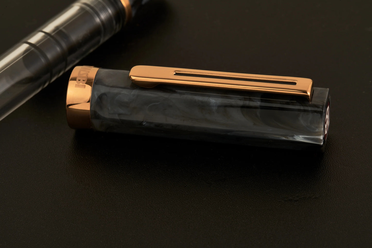 Twsbi | ECO | Black Marble with Bronze