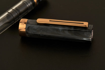Twsbi | ECO | Black Marble with Bronze