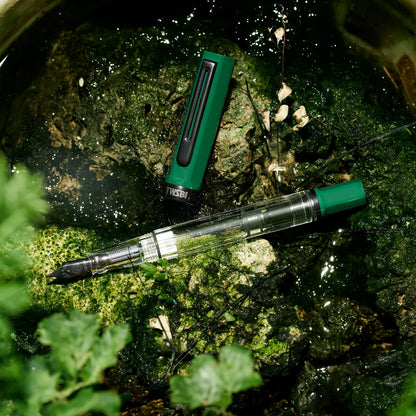 Twsbi | ECO | Irish Green with Onyx