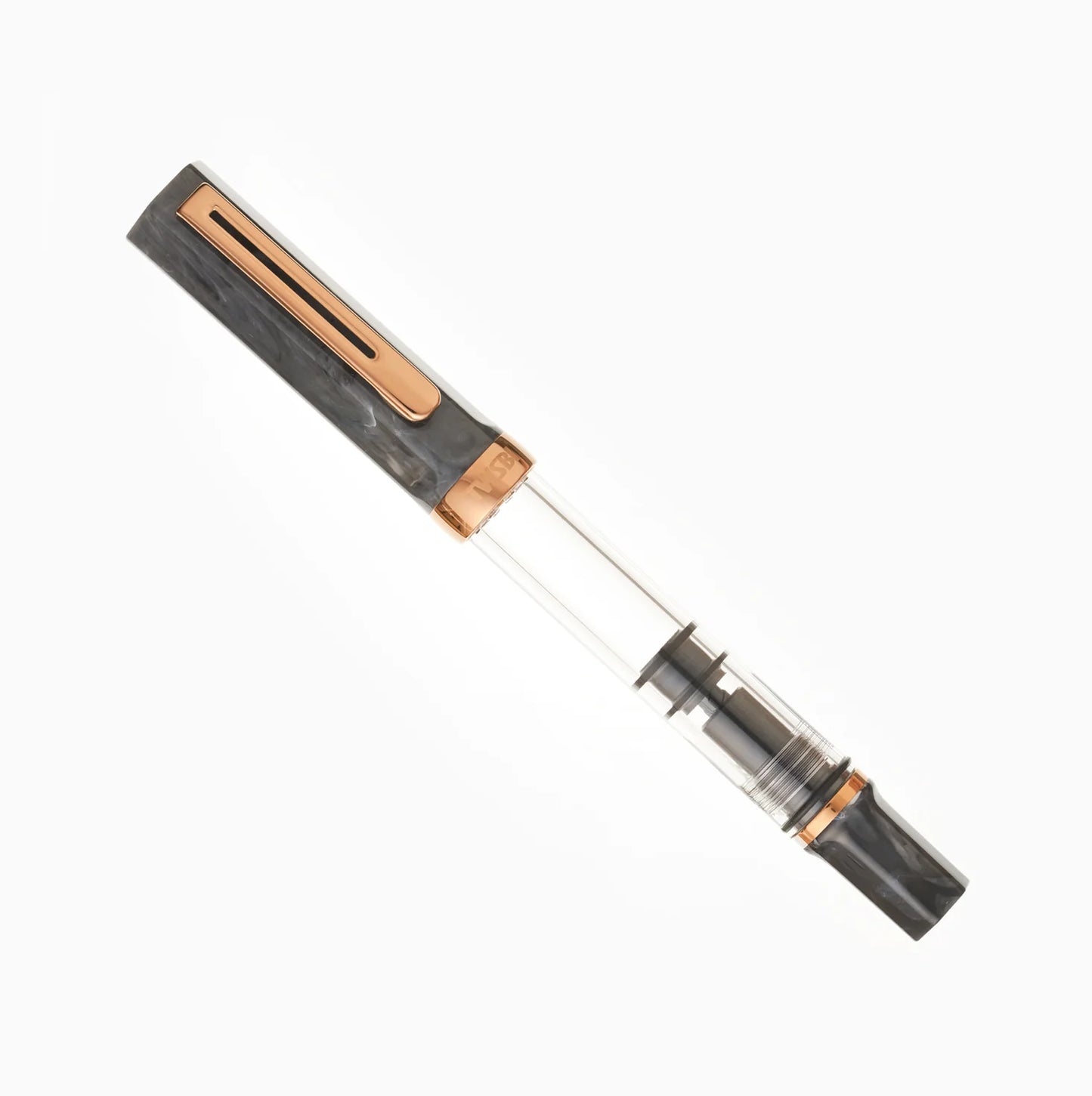 Twsbi | ECO | Black Marble with Bronze